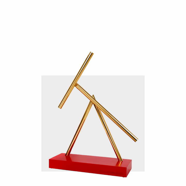 Édition BASIC rouge mat & or